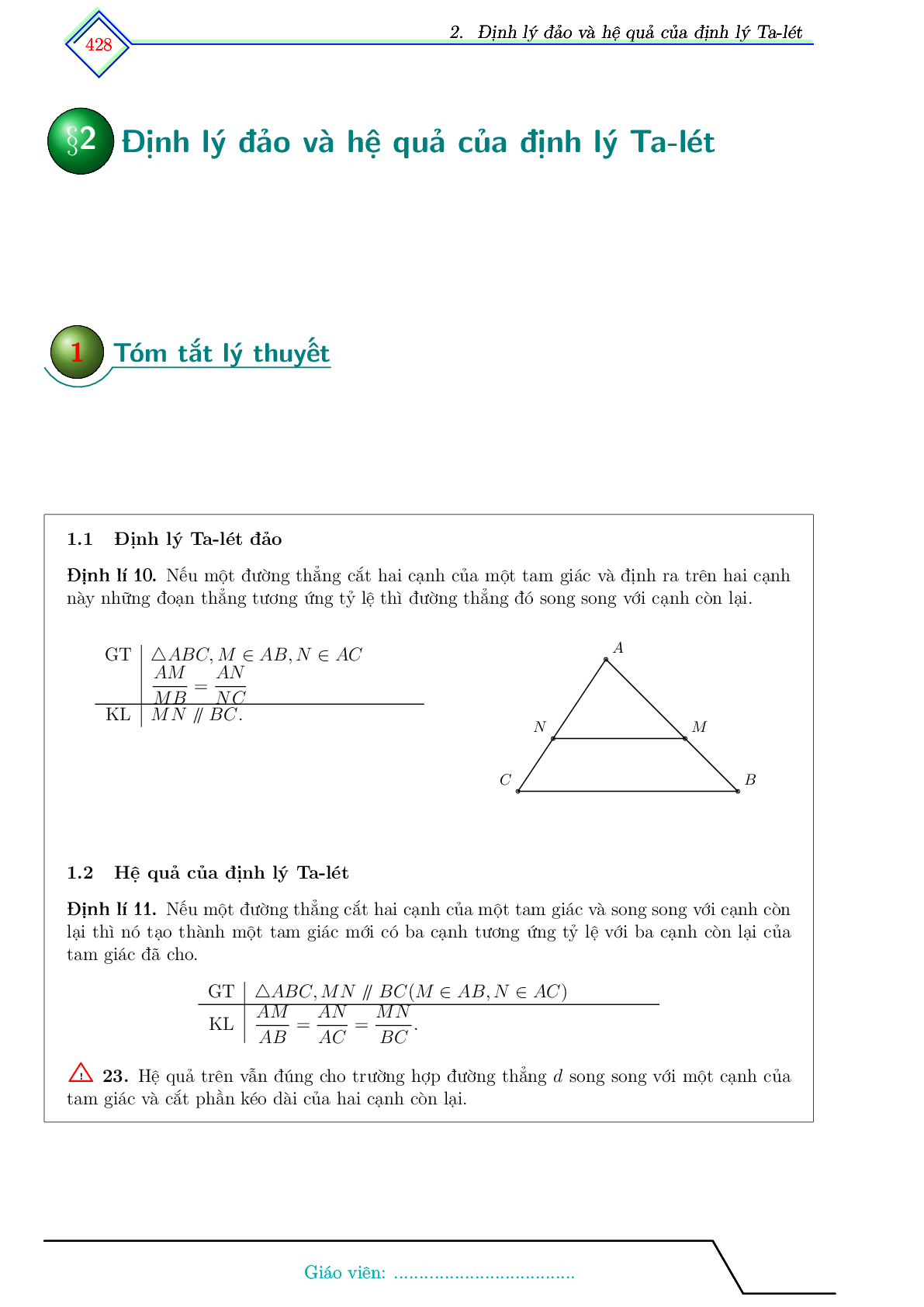 300 Bài tập Toán 8 chương 3: Tam giác đồng dạng (có đáp án năm 2024) (trang 7)