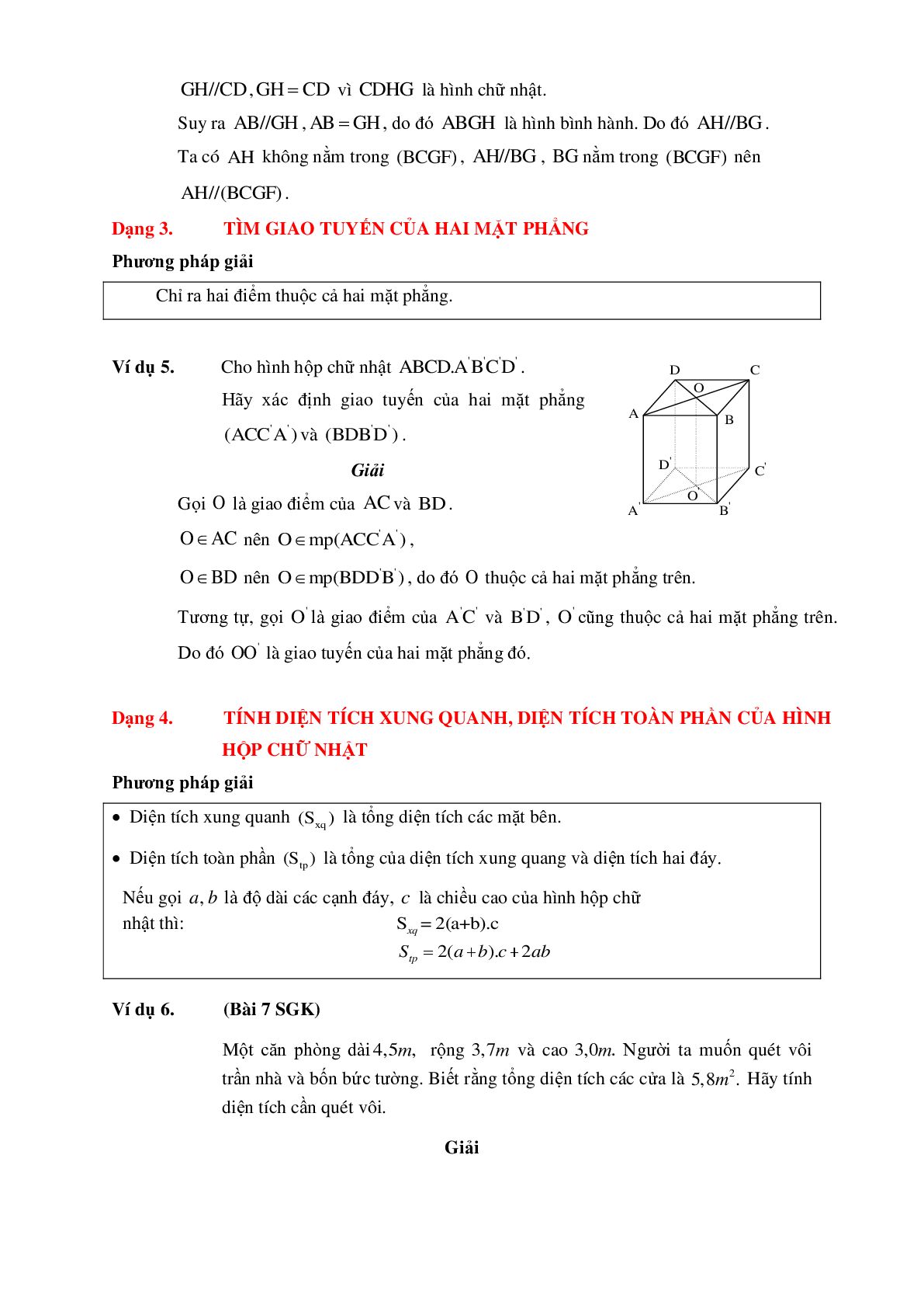 300 Bài tập Toán 8 chương 4: Hình lăng trụ đứng. Hình chóp đều (có đáp án năm 2024) (trang 7)