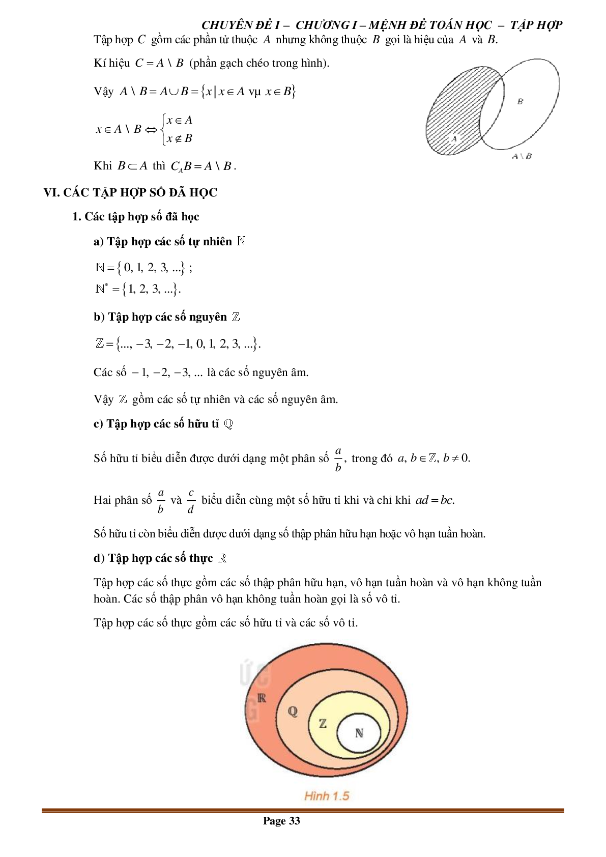 80 Bài tập về Tập hợp và các phép toán trên tập hợp (có đáp án năm 2024) - Toán 10 (trang 3)