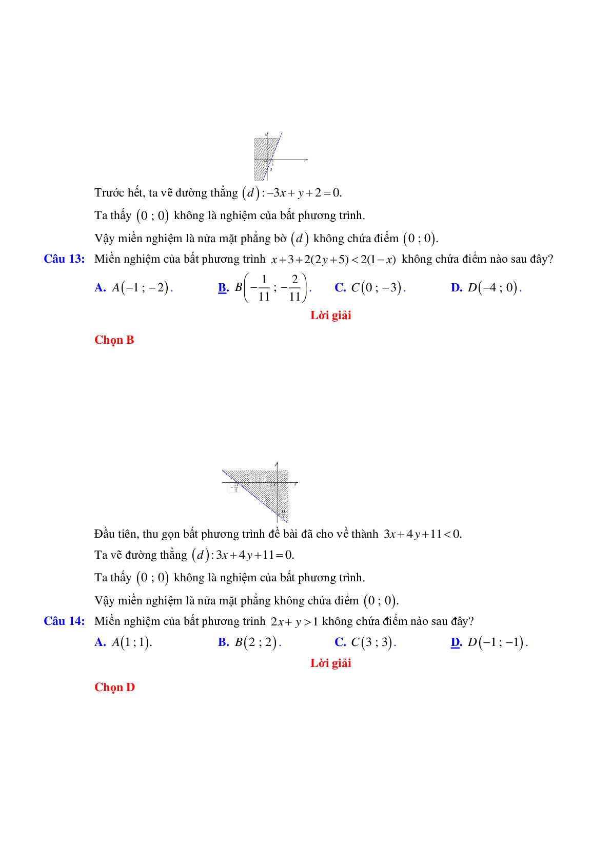 200 Bài tập Bất phương trình bậc nhất hai ẩn (có đáp án năm 2024) - Toán 10 (trang 7)