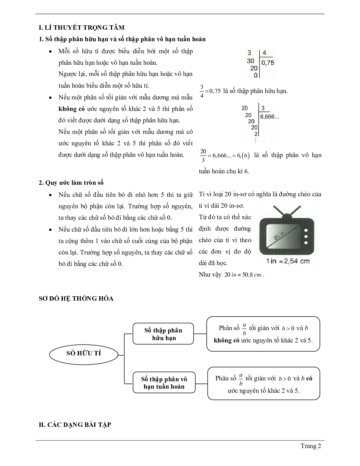 60 Bài tập làm quen với số thập phân vô hạn tuần hoàn (có đáp án năm 2023) - Toán 7 (trang 2)