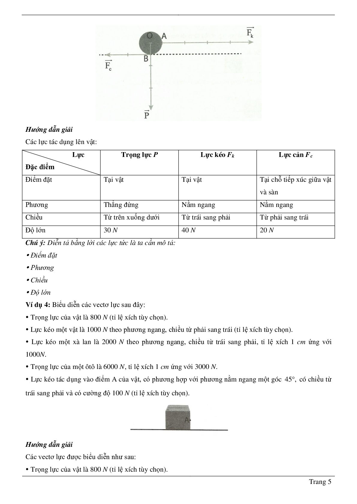 100 bài tập về lực cân bằng - quán tính - lực ma sát (2024) có đáp án chi tiết nhất (trang 5)