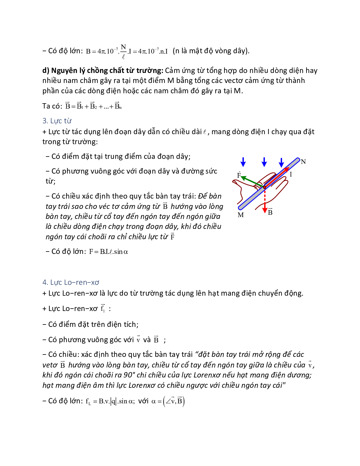 70 Bài tập về Từ trường (2024) có đáp án (chi tiết nhất) (trang 4)