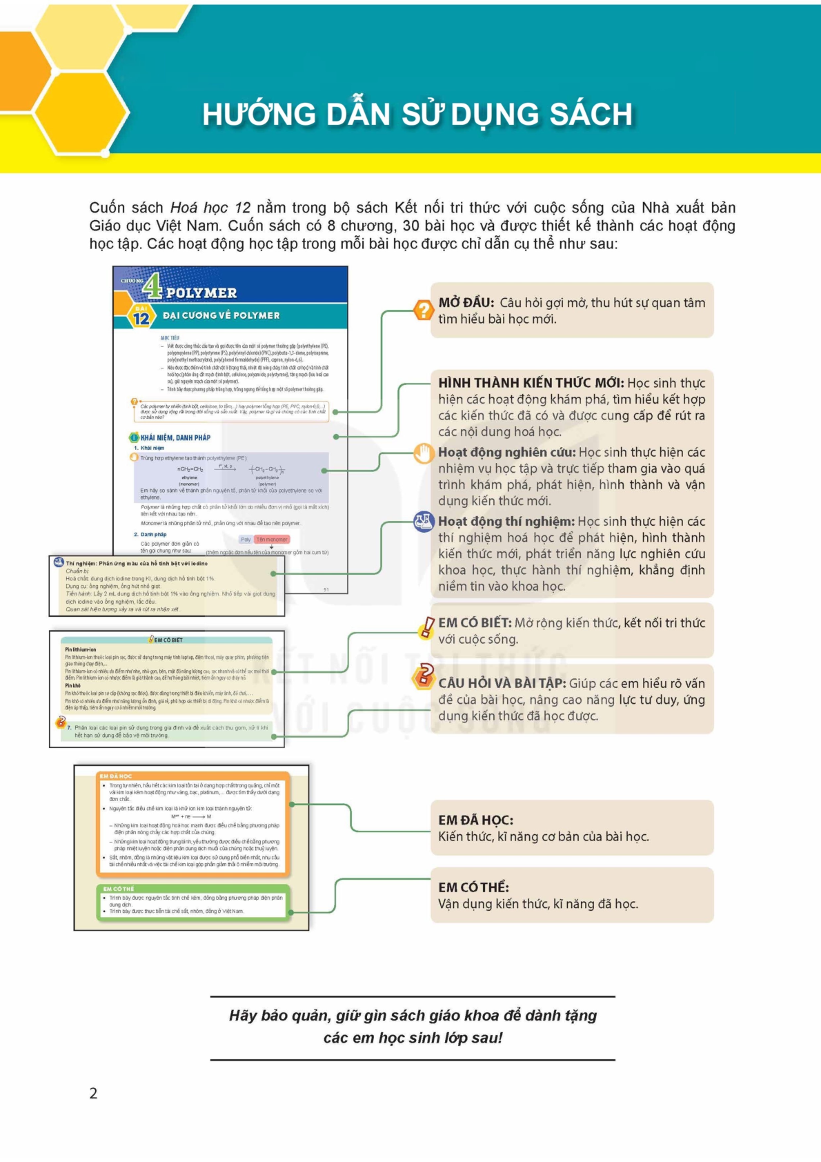 SGK Hóa học 12 Kết nối tri thức PDF | Sách giáo khoa Hóa học 12 Kết nối tri thức (trang 4)