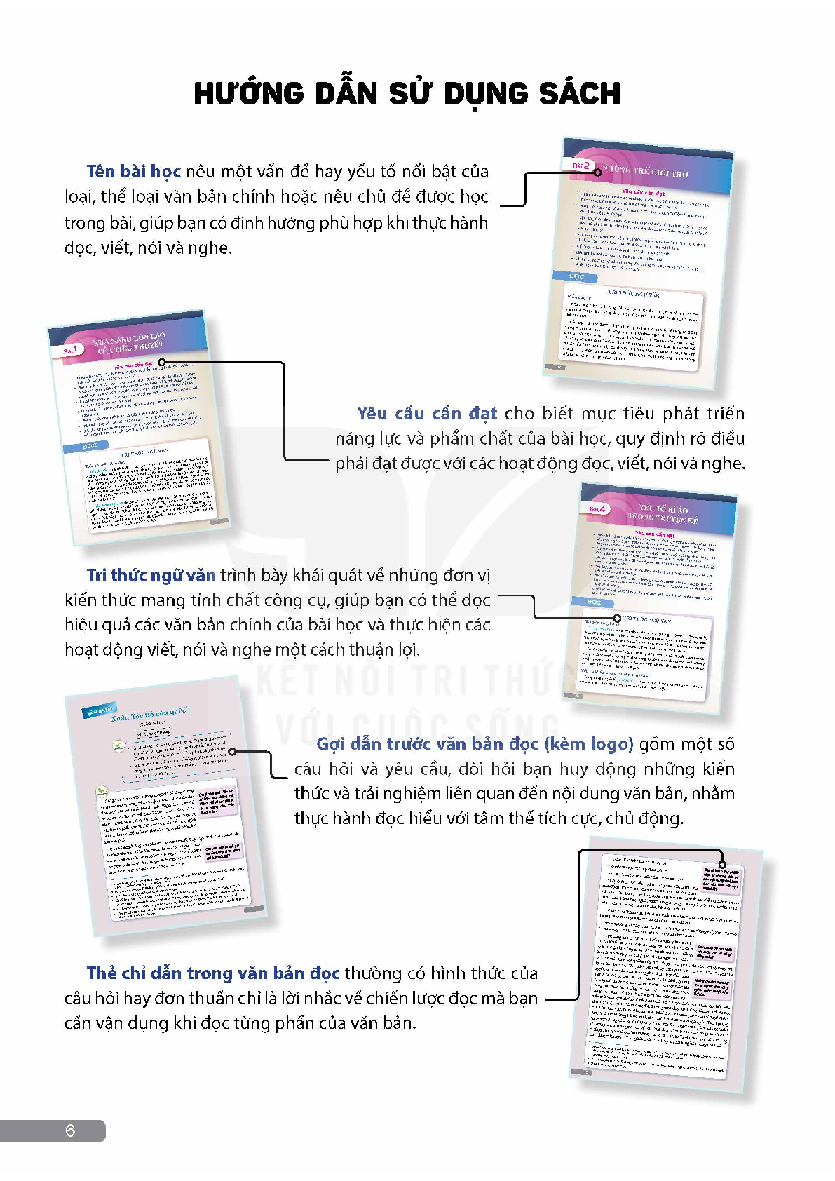 SGK Ngữ văn 12 Tập 1 Kết nối tri thức PDF | Sách giáo khoa Ngữ văn 12 Tập 1 Kết nối tri thức (trang 8)
