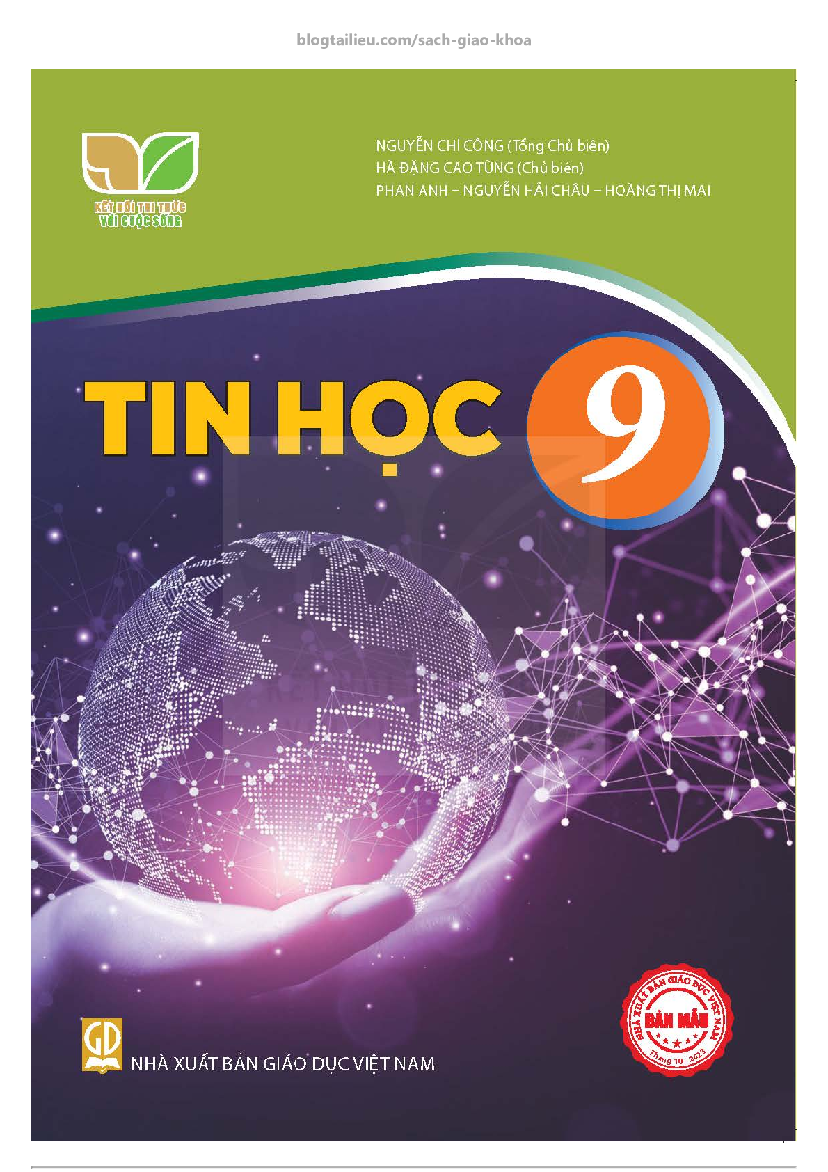 SGK Tin học 9 Kết nối tri thức PDF | Sách giáo khoa Tin học 9 Kết nối tri thức (trang 1)