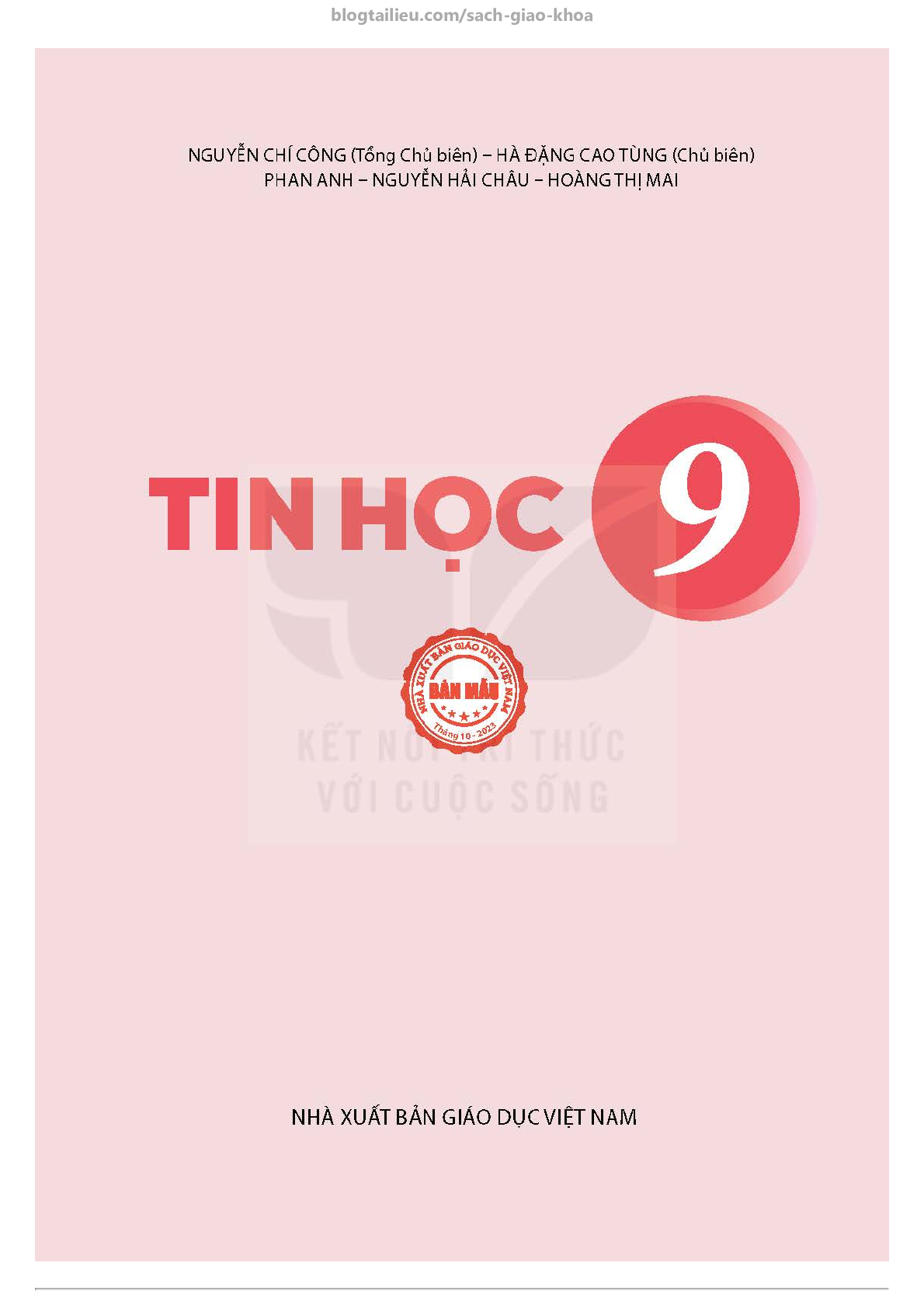 SGK Tin học 9 Kết nối tri thức PDF | Sách giáo khoa Tin học 9 Kết nối tri thức (trang 3)