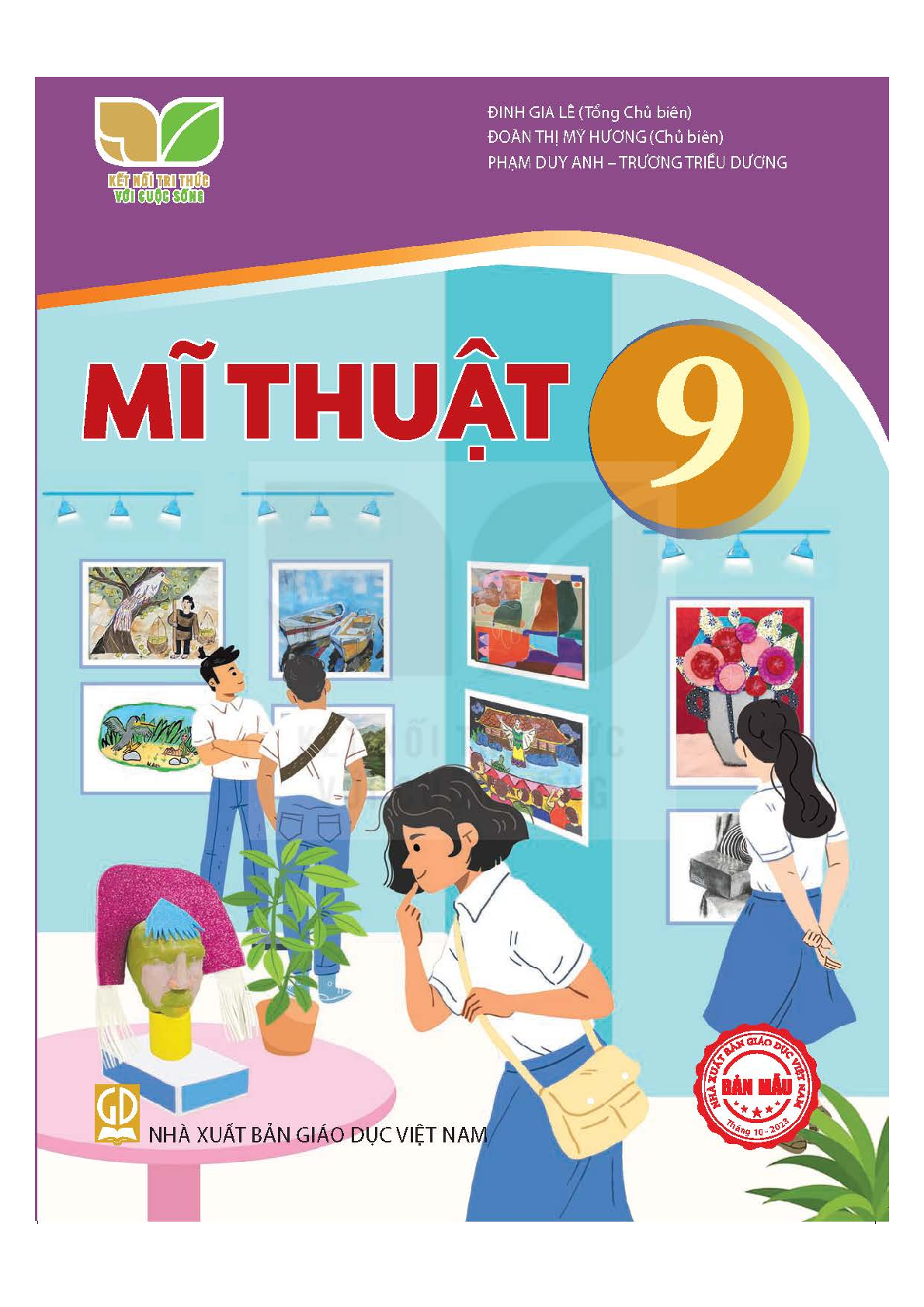 SGK Mĩ thuật 9 Kết nối tri thức PDF | Sách giáo khoa Mĩ thuật 9 Kết nối tri thức (trang 1)