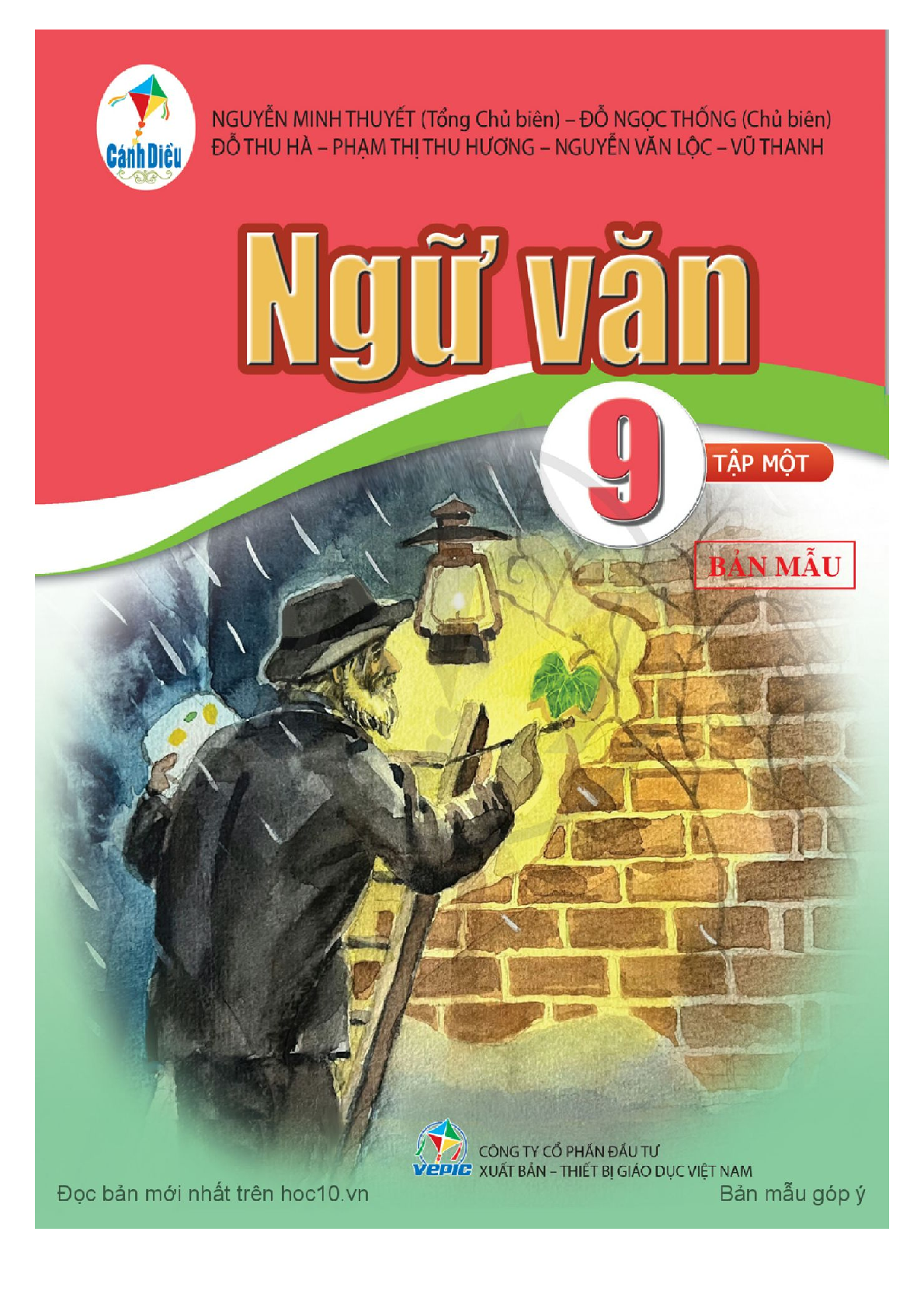 SGK Ngữ văn 9 Tập 1 Cánh diều PDF | Sách giáo khoa Ngữ văn lớp 9 Tập 1 Cánh diều (trang 1)