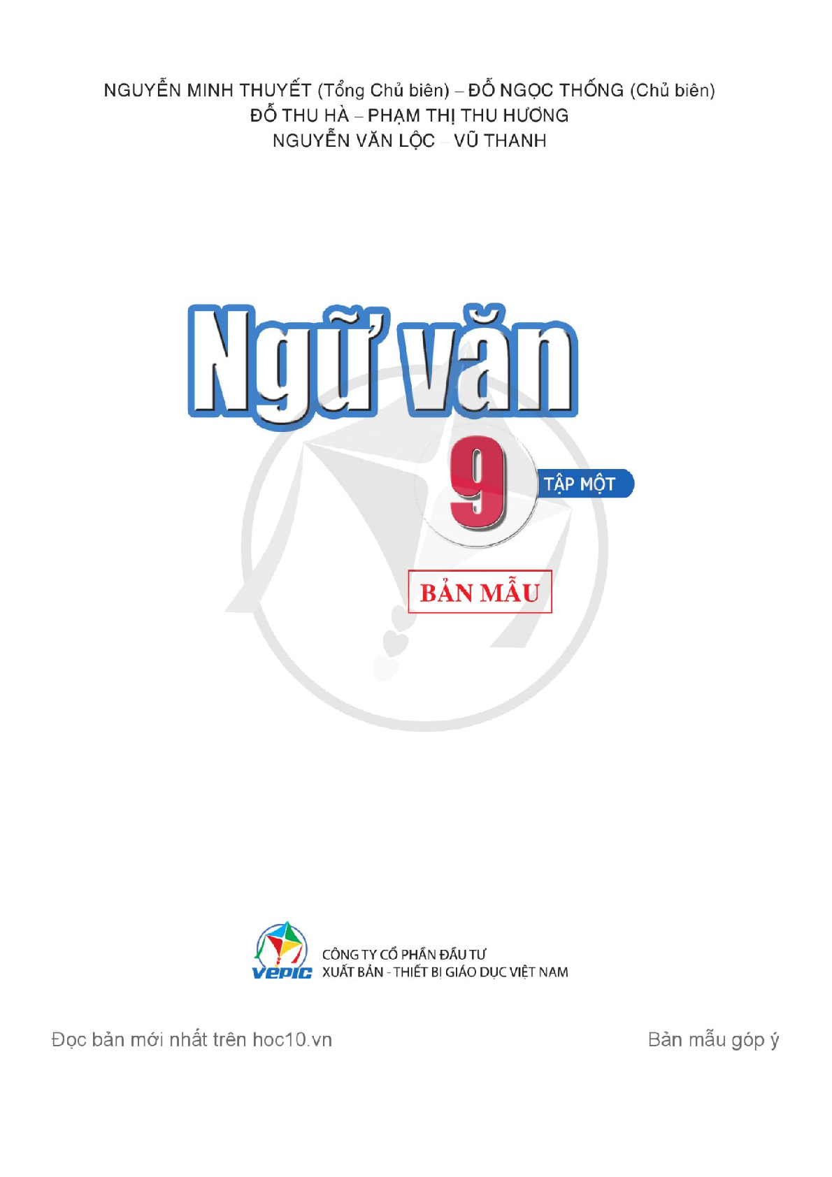 SGK Ngữ văn 9 Tập 1 Cánh diều PDF | Sách giáo khoa Ngữ văn lớp 9 Tập 1 Cánh diều (trang 2)