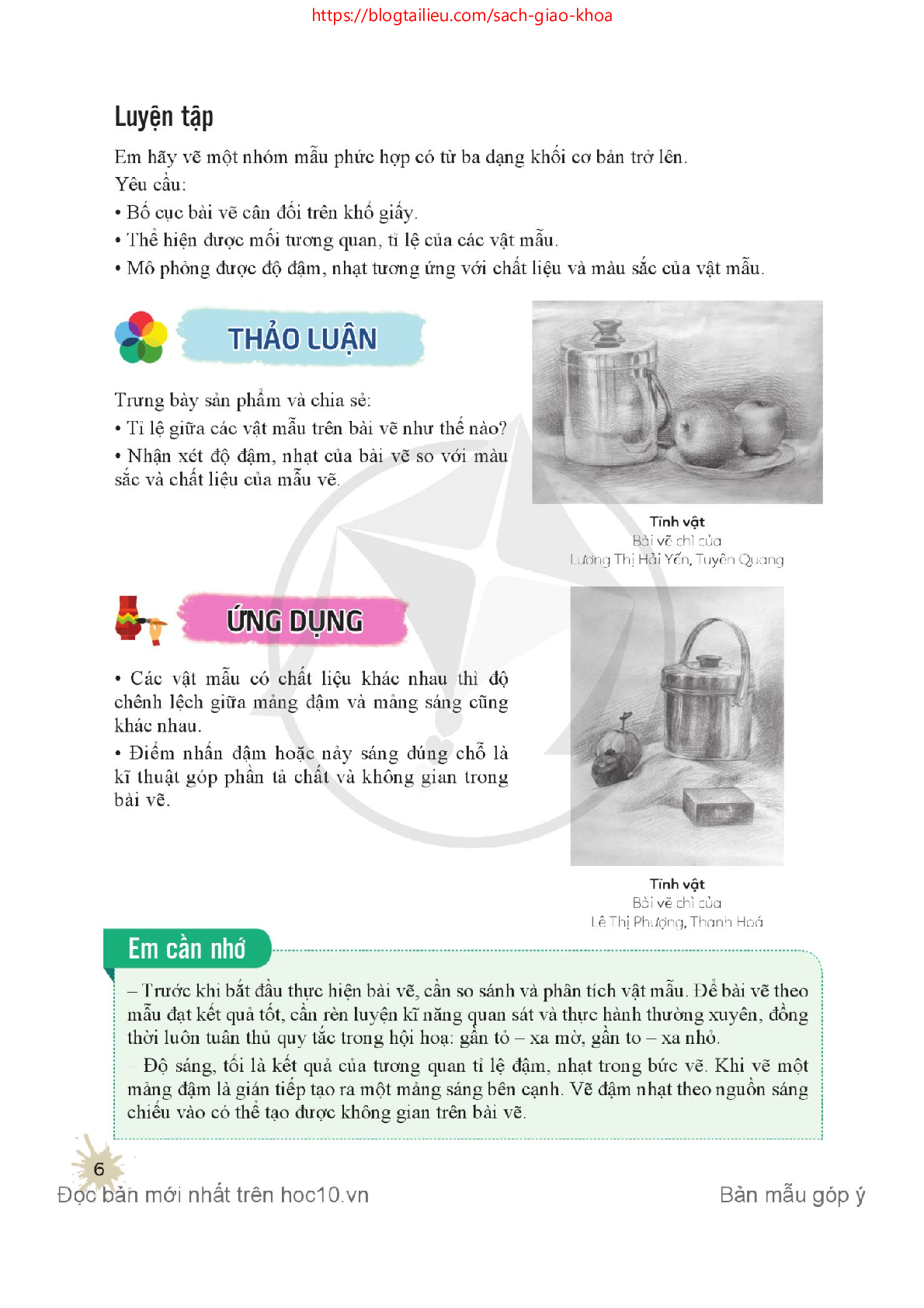 SGK Mĩ thuật 9 Cánh diều PDF | Sách giáo khoa Mĩ thuật lớp 9 Cánh diều (trang 8)