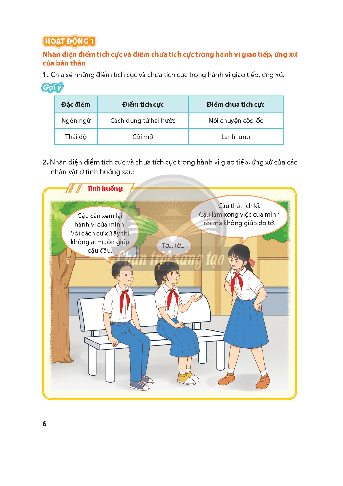 SGK Hoạt động trải nghiệm 9 (Bản 2) Chân trời sáng tạo PDF | Sách giáo khoa HĐTN 9 (Bản 2) Chân trời sáng tạo (trang 8)