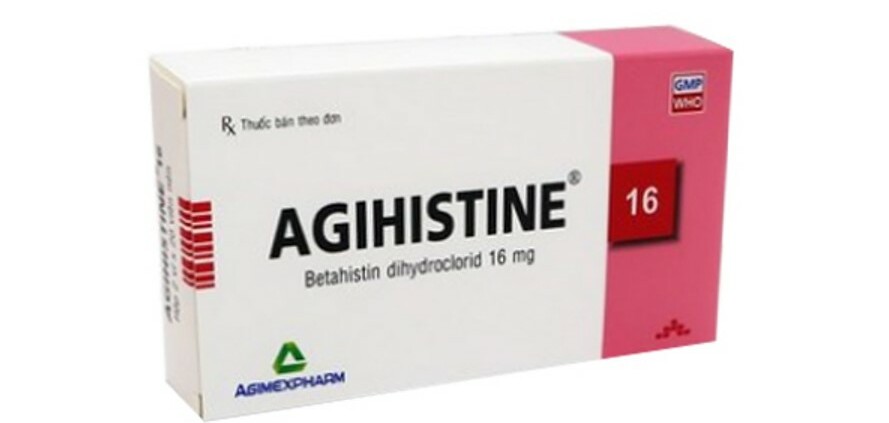 Thuốc Agihistine - Điều trị chóng mặt - Hộp 2 vỉ x 20 viên - Cách dùng