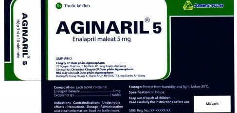 Aginaril - Điều trị tăng huyết áp - Hộp 30 viên - Cách dùng