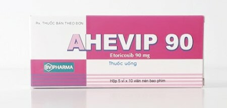 Thuốc Ahevip - Giảm đau, chống viêm - Hộp 5 vỉ x 10 viên - Cách dùng