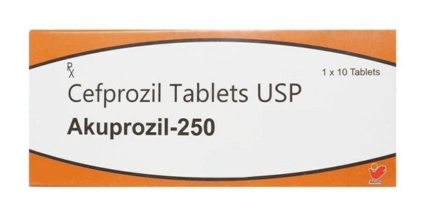 Thuốc Akuprozil - Điều trị nhiễm trùng đường hô hấp - Hộp 1 vỉ x 10 viên - Cách dùng