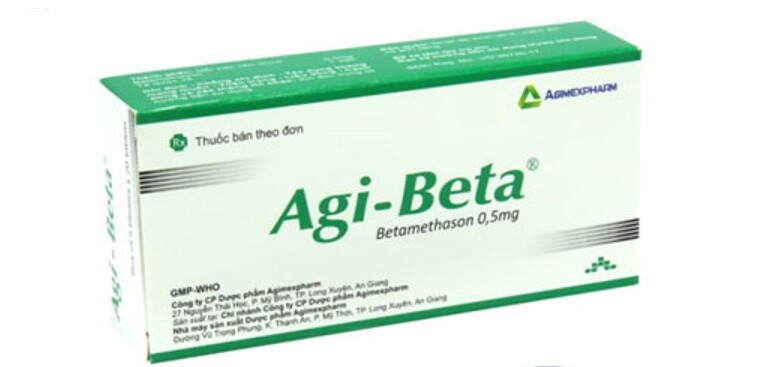 Thuốc Agi-Beta - Chống viêm và ức chế miễn dịch- Hộp 5 vỉ x 20 viên - Cách dùng