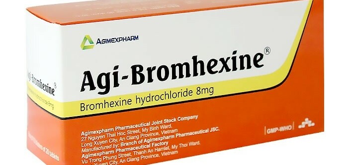 Thuốc Agi-Bromhexine - Dùng để long đờm - Hộp 30 gói x 5ml - Cách dùng