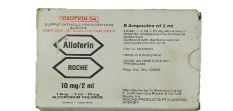 Thuốc Alcuronium chloride - Giãn cơ trong phẫu thuật bụng - Hộp 1 vỉ x 5 ống - Cách dùng