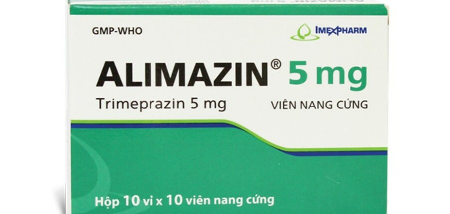 Thuốc Alimazin - Giảm các triệu chứng của dị ứng - Hộp 10 vỉ x 10 viên - Cách dùng