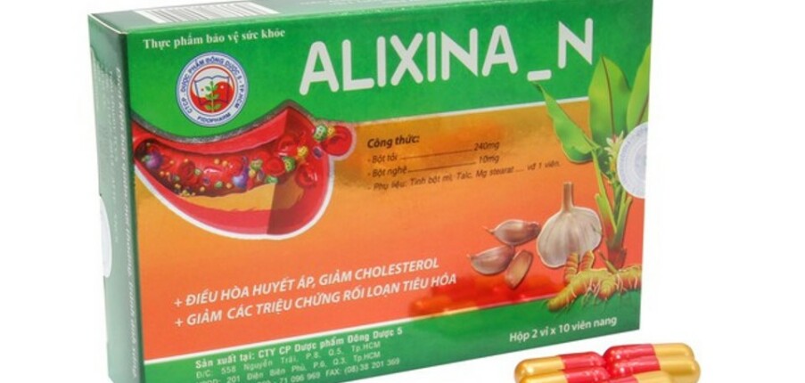Thuốc Alixina N - Điều hòa huyết áp - Hộp 1 chai 40 viên - Cách dùng
