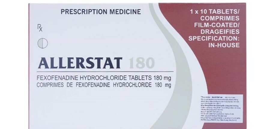 Thuốc Allerstat - Điều trị các triệu chứng dị ứng - Hộp 10 vỉ x 10 viên - Cách dùng