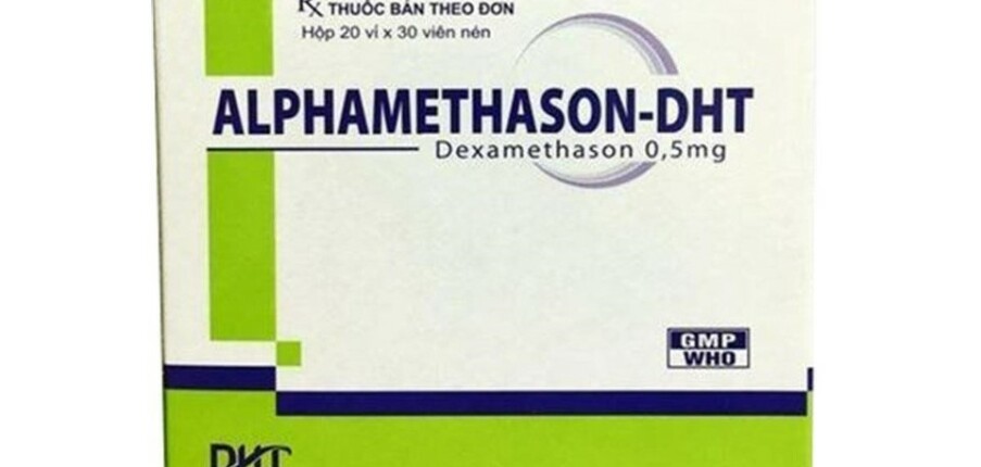 Thuốc Alphamethason-Dht - Kháng viêm - Hộp 10 vỉ x 10 viên - Cách dùng