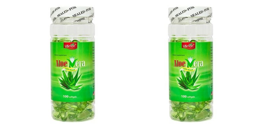 Thuốc Aloe vera - Dùng trong chăm sóc da - Hộp 100 viên - Cách dùng