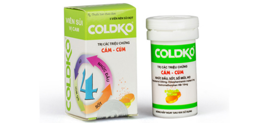 Thuốc Coldko - Điều trị cái triệu trứng cảm cúm - Cách dùng