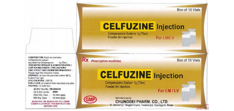 Thuốc Celfuzine - Điều trị nhiễm khuẩn - 1g - Cách dùng