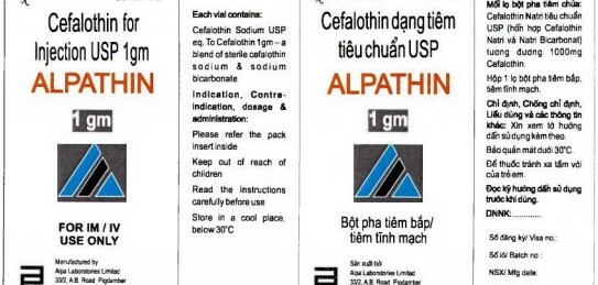 Thuốc Apathin - Điều trị nhiễm trùng do vi khuẩn - Hộp 1 lọ - Cách dùng