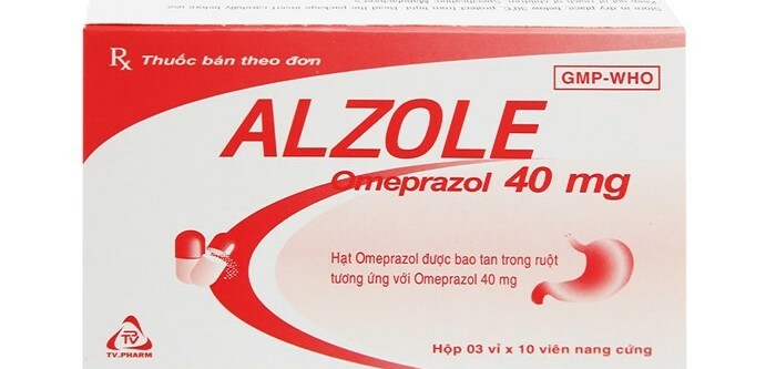 Thuốc Alzole - Điều trị viêm thực quản - Hộp 10 vỉ x 10 viên - Cách dùng