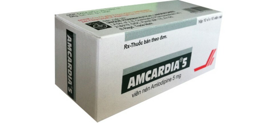 Thuốc Amcardia 5 - Tăng huyết áp - Hộp 10 vỉ x 10 viên - Cách dùng
