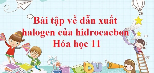 30 Bài tập về dẫn xuất halogen của hiđrocacbon (2024) có đáp án chi tiết nhất