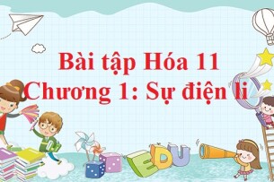 500 Bài tập Hóa: Sự điện li (có đáp án năm 2024)