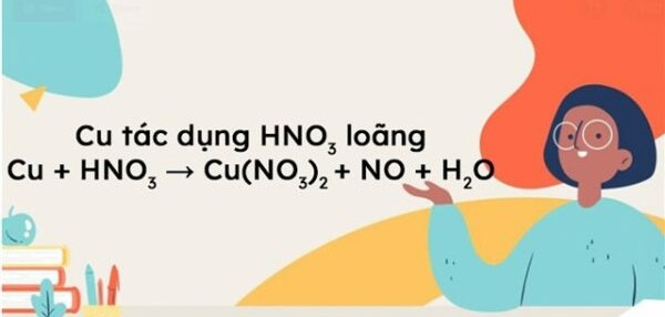 Cu + HNO3 → Cu(NO3)2 + NO + H2O | Cu ra Cu(NO3)2