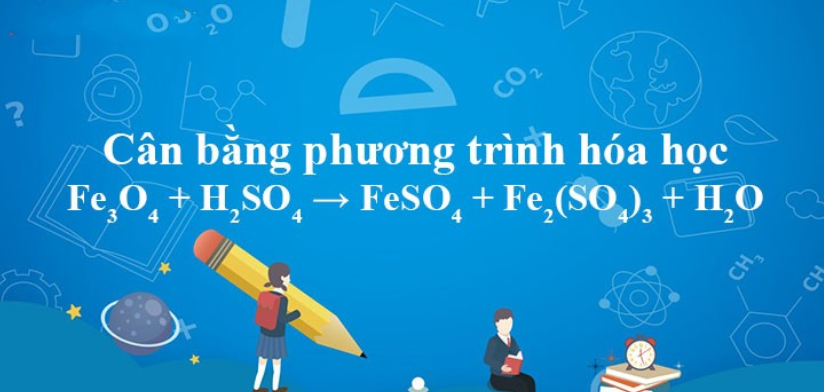 Fe3O4 + H2SO4 (loãng) → FeSO4 + Fe2(SO4)3 + H2O | Fe3O4 ra Fe2(SO4)3