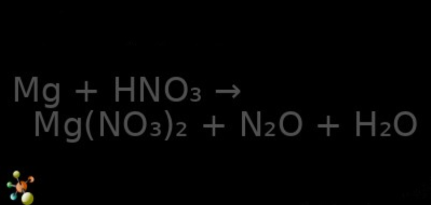 Mg + HNO3 → Mg(NO3)2 + N2O + H2O | Mg ra Mg(NO3)2