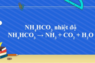 NH4HCO3 → NH3 + CO2 + H2O | NH4HCO3 ra NH3