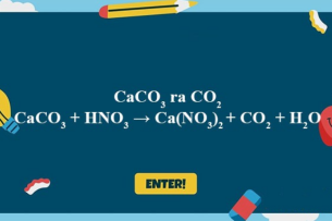 CaCO3 + HNO3 → Ca(NO3)2 + CO2 + H2O | CaCO3 ra CO2