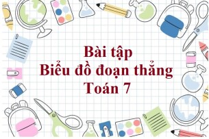 70 Bài tập Biểu đồ đoạn thẳng (có đáp án năm 2023) - Toán 7