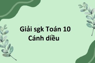 Giải SGK Toán 10 (Cánh diều) Bài 4: Vị trí tương đối và góc giữa hai đường thẳng. Khoảng cách từ một điểm đến một đường thẳng