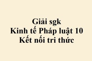 Giải SGK Kinh tế Pháp luật 10 (Kết nối tri thức) Bài 18: Nội dung cơ bản của Hiến pháp về bộ máy nhà nước Cộng hòa xã hội chủ nghĩa Việt Nam