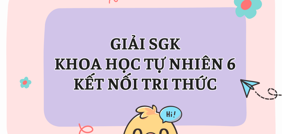 Giải SGK Khoa học tự nhiên 6 Bài 48 (Kết nối tri thức): Sự chuyển hóa năng lượng