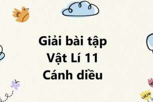 Giải SGK Vật lí 11 (Cánh diều) Bài 3: Điện thế, hiệu điện thế, tụ điện