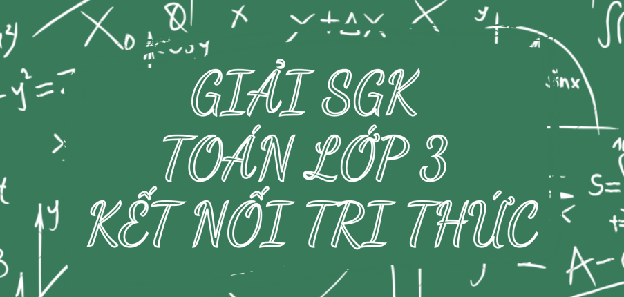 Giải SGK Toán lớp 3 trang 21, 22, 23, 24, 25 Bài 8: Luyện tập chung - Kết nối tri thức