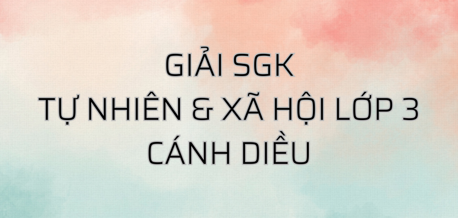 Giải SGK Tự nhiên và xã hội 3 Bài 17 (Cánh diều): Cơ quan thần kinh