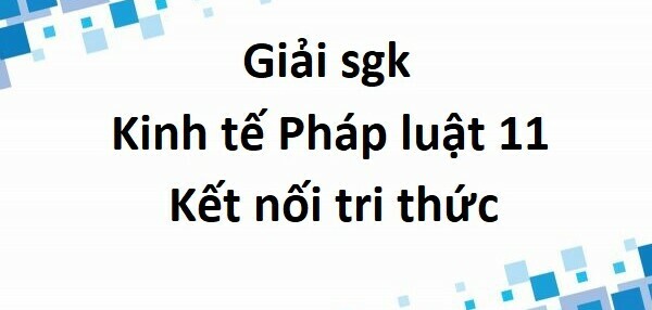 Giải SGK Kinh tế Pháp luật 11 (Kết nối tri thức) Bài 9: Quyền bình đẳng của công dân trước pháp luật