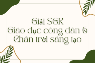 Giải SGK Giáo dục công dân 6 Bài 9: Công dân nước Cộng hòa xã hội chủ nghĩa Việt Nam