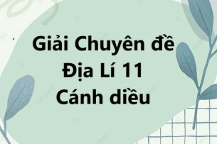 Giải Chuyên đề Địa Lí 11 Chuyên đề 1 (Cánh diều): Một số vấn đề về khu vực Đông Nam Á